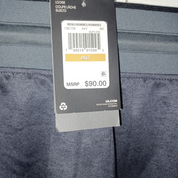 Under Armor BIG MAN Recover Sleep Bottoms 4XLT - Picture 5 of 5